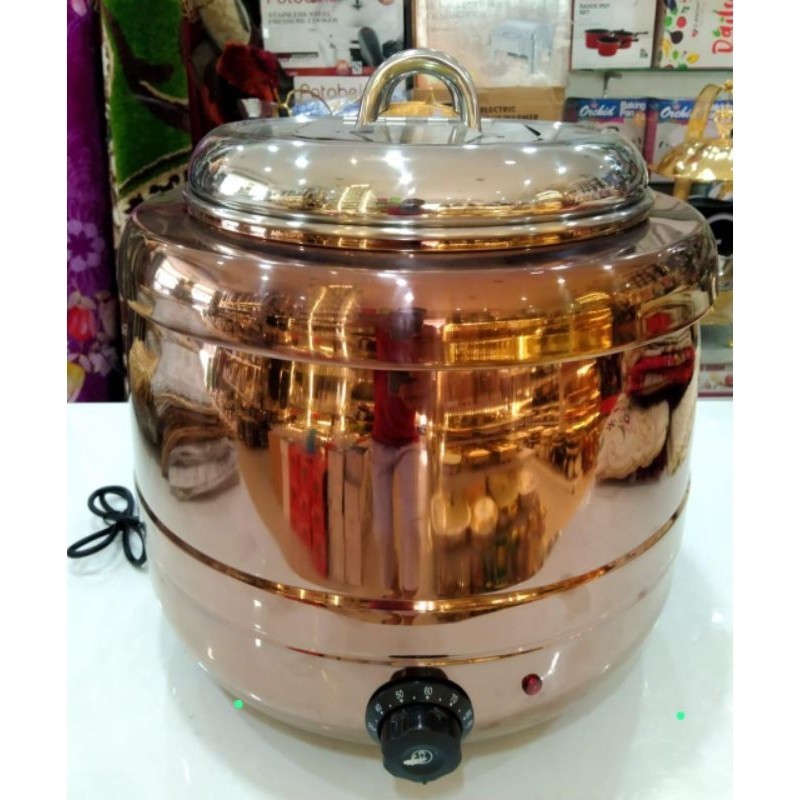 Soup Warmer Gold | soup warmer rose gold 13 liter