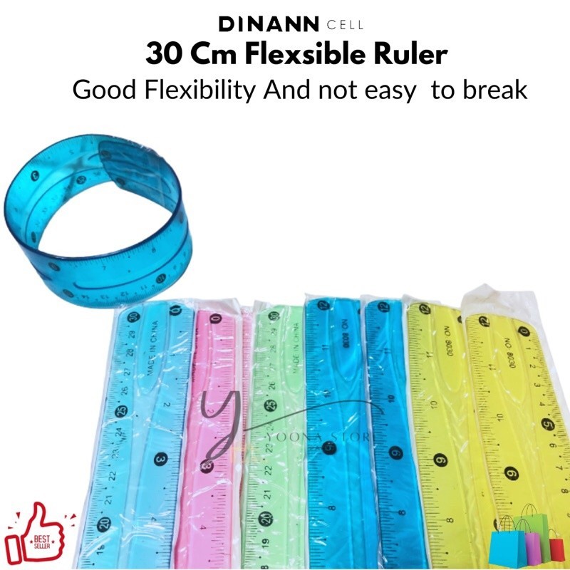 

Penggaris Lentur 30 CM flexible ruler mistar-Pcs