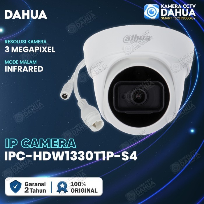 CAMERA CCTV IP DAHUA 3MP IR KAMERA POE INDOOR
