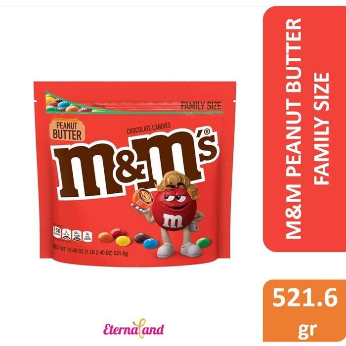 

M&M Chocolate Family Size - cokelat mnm - PntBtr-01Jul24