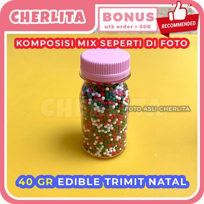 

[Terbaru]Aneka Rasa Sprinkle Hiasan Kue Natal Sprinkles Springkel - NATAL 2 - Trimit Natal