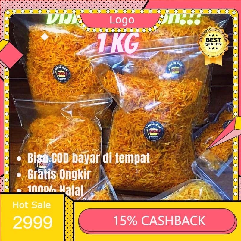 

Termurah Kentang Mustofa 1kg Camilan Cemilan Snack Lauk Keripik Kering Kentang Mustofa Mustopa Kriuk Crispy Renyah Balado Pedas Pedes Manis Kentang Goreng Sambal Sambel Kentang Makanan Tradisional Tanpa Pengawet Murah 1kg 500gr Makanan Ringan