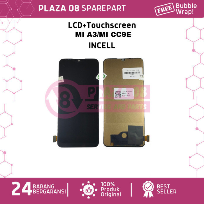 LCD + Touchscreen XIAOMI MI A3/MI CC9E BLACK (INCELL)