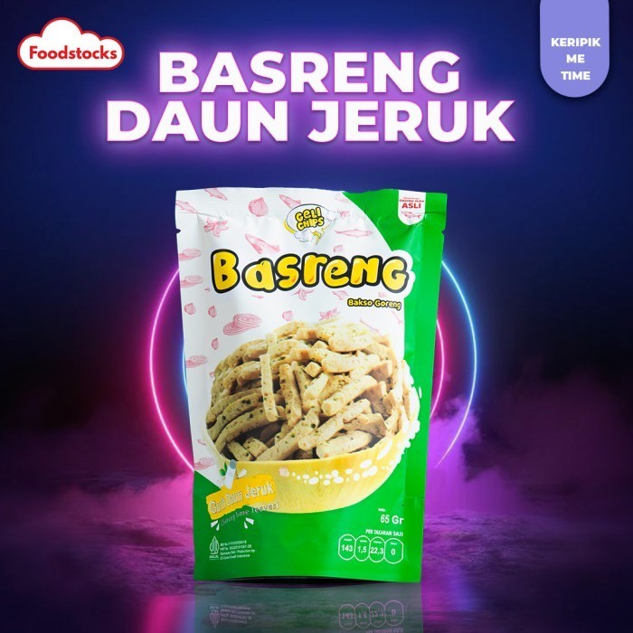 

TERMURAH Geli Chips - Basreng Original Daun Jeruk 65gr