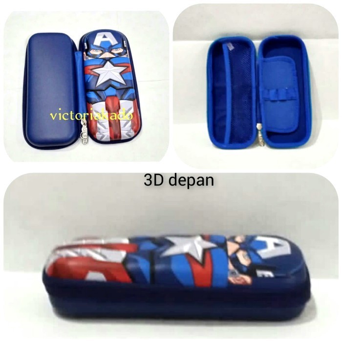 

Sale- Tempat Kotak Pinsil Pensil Pencil Smiggle Smiggie Timbul - capten kecil