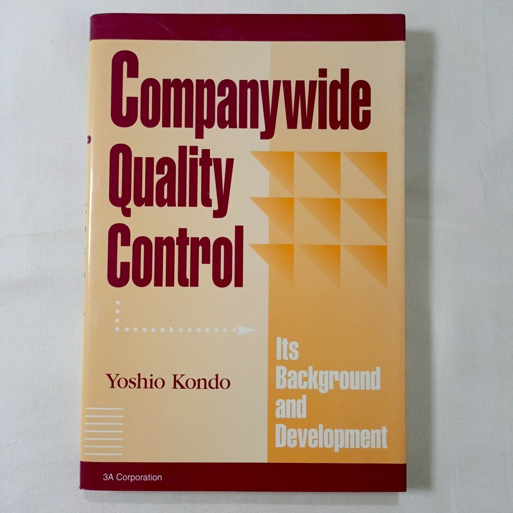 Buku Import Companywide Quality Control - Yoshio Kondo
