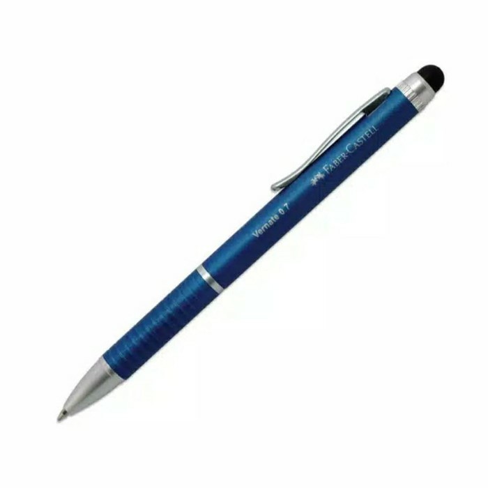

[Terbaru]ATK Faber Castell Stylus Pen Vernate 0,7 mm Blue Barrel