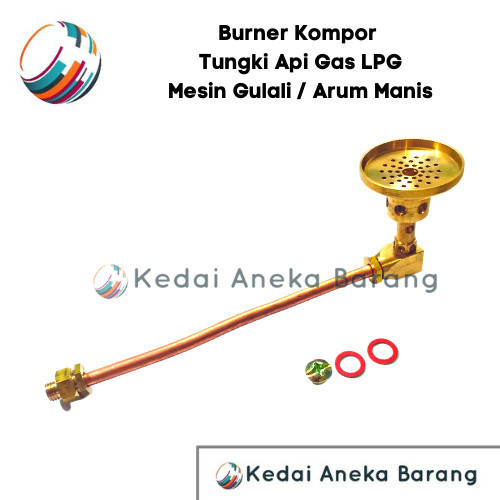 GJ99 Kompor Burner Tungku Api Mesin Gulali Arum Manis Rambut Nenek Gas LPG