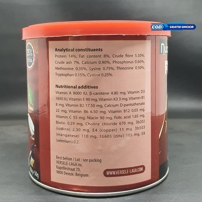 ✨TERMURAH✨ -NUTRIBIRD F16 250 GR PAKAN HARIAN BURUNG KICAU