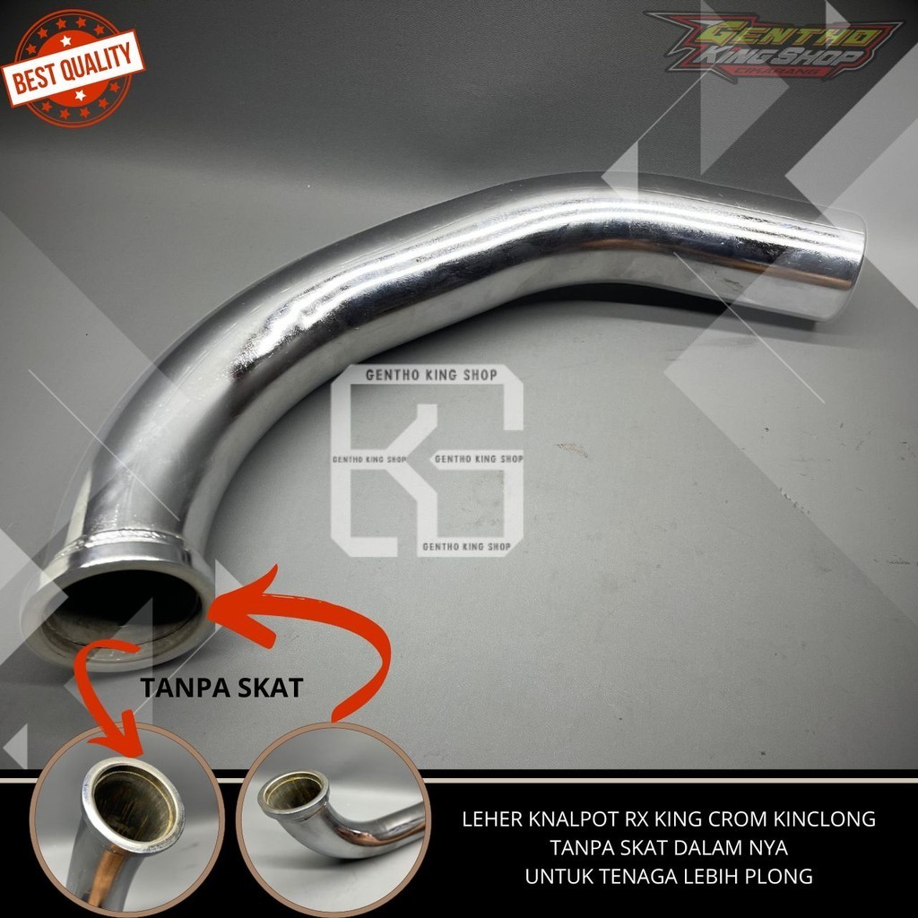 LEHER KNALPOT TANPA SKAT DALAM RX KING RX SPESIAL YT