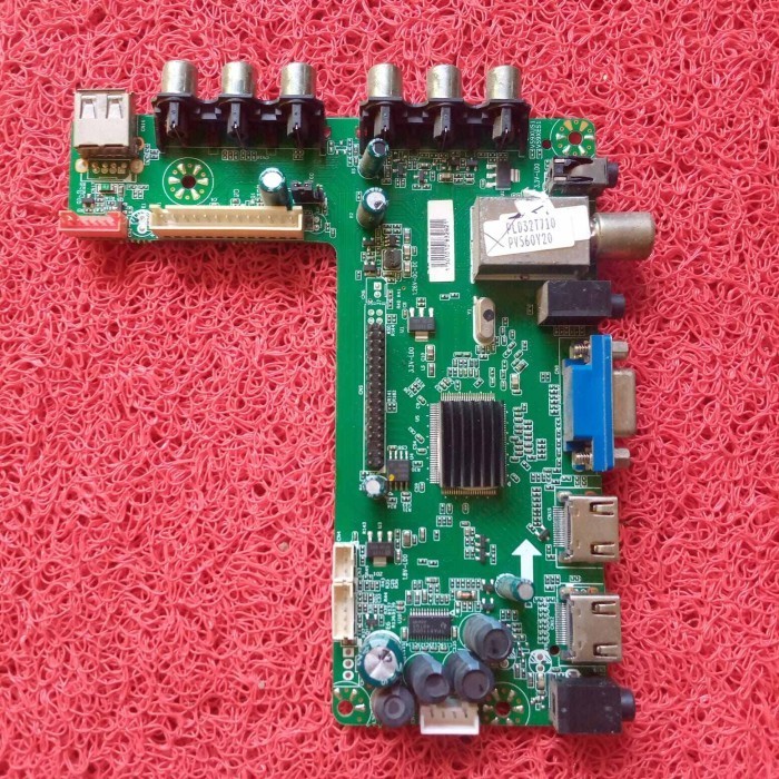 MB mainboard motherboard mesin tv LED Polytron PLD 32D720 - PLD32D720