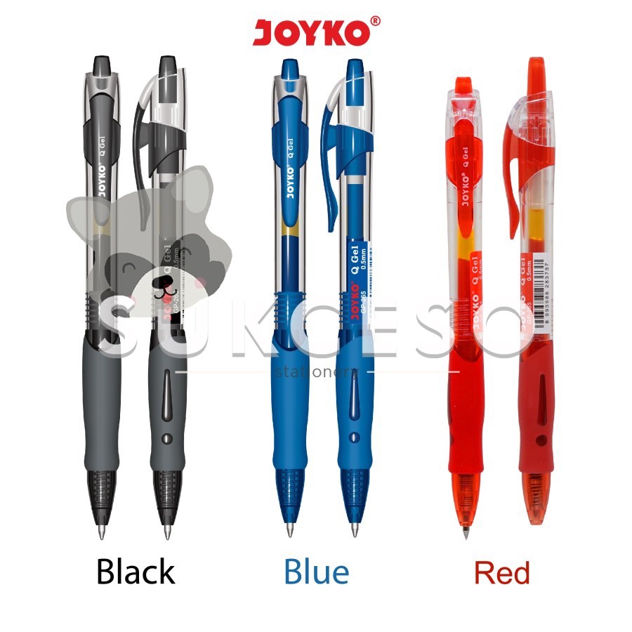 

Joyko Q Gel Pen GP-265 Pulpen Cetek Murah Berkualitas