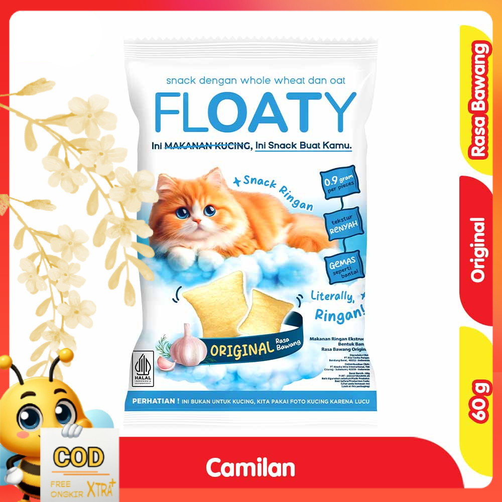

Floaty Camilan Original Rasa Bawang 60 g