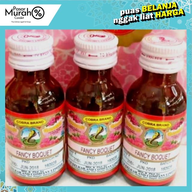 bibit parfum minyak wangi MISIK COBRA fancy boquet 25gr original non alkohol asli