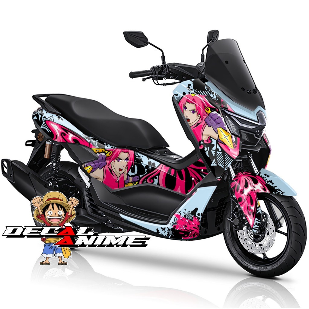 Decal Stiker NMAX TURBO Full body Stiker Nmax Old N Max New Neo Turbo Decal Anime Sakura