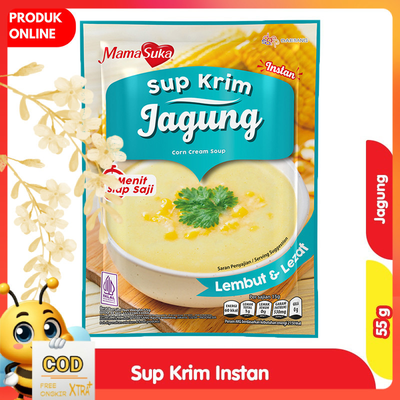 

MamaSuka Sup Krim Instan Jagung 55 g