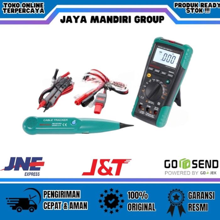 Multimeter MASTECH MS8236 with Cable LAN Tracker Wire Digital Network