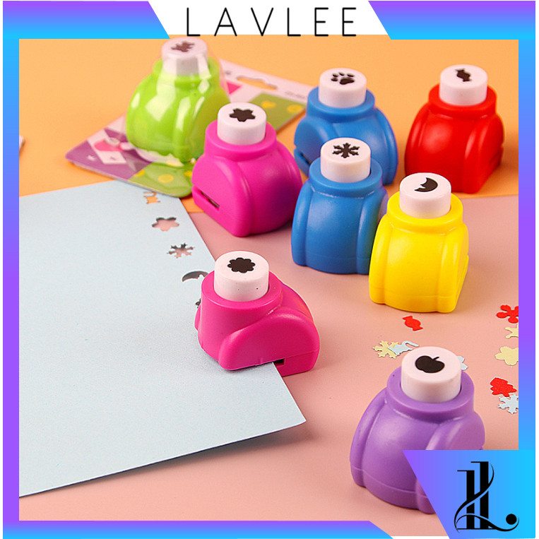 

LAVLEE - 6284 Pembolong Kertas Mini Berbagai Bentuk / Paper Cutting Embossing Craft Puncher DIY / Puncher Mini DIY Pemotong Kertas