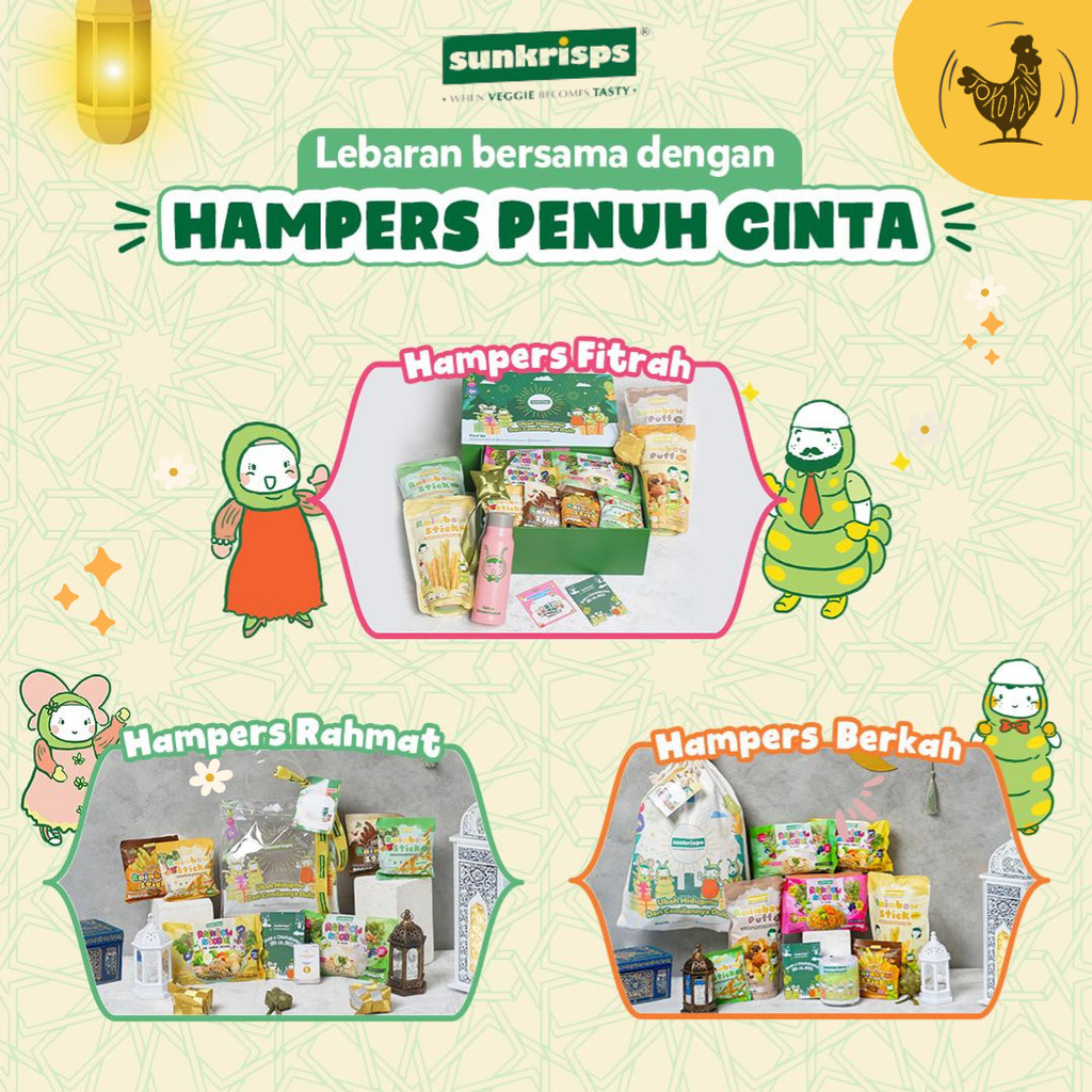 

SUNKRISPS - Hampers Lebaran Anak Sehat | Bundle Hampers Sehat Camilan Bergizi