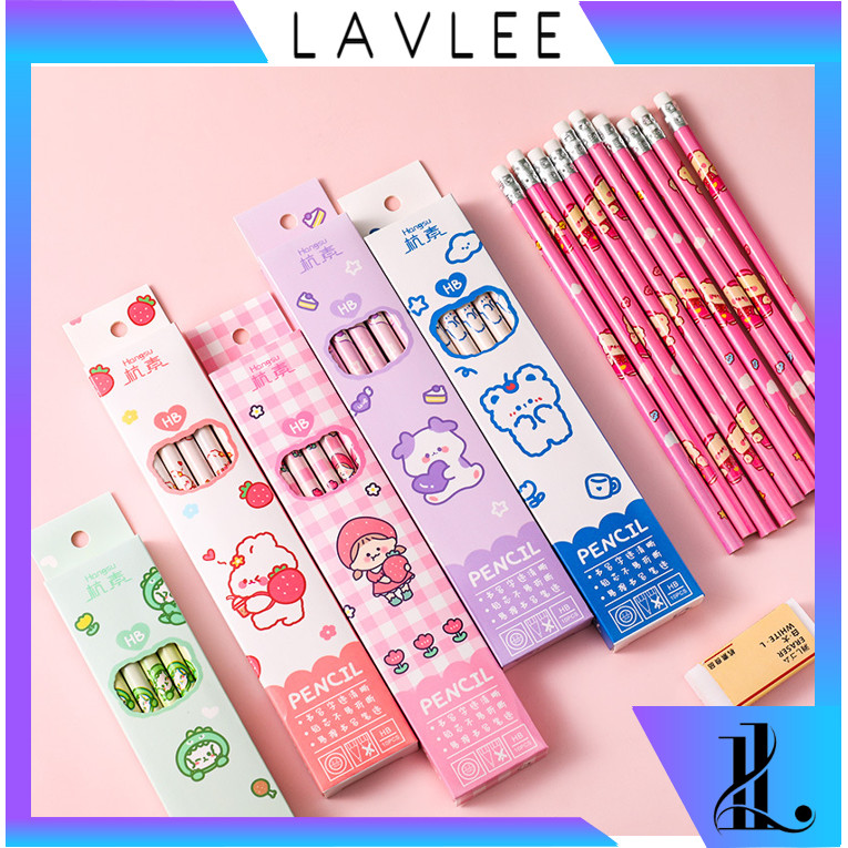 

Lavlee S5670 Pensil Set Isi Banyak / Pensil Set Alat Tulis Sekolah Anak Lucu / Pensil Set Pack Cute / Pensil Anak Karakter Lucu