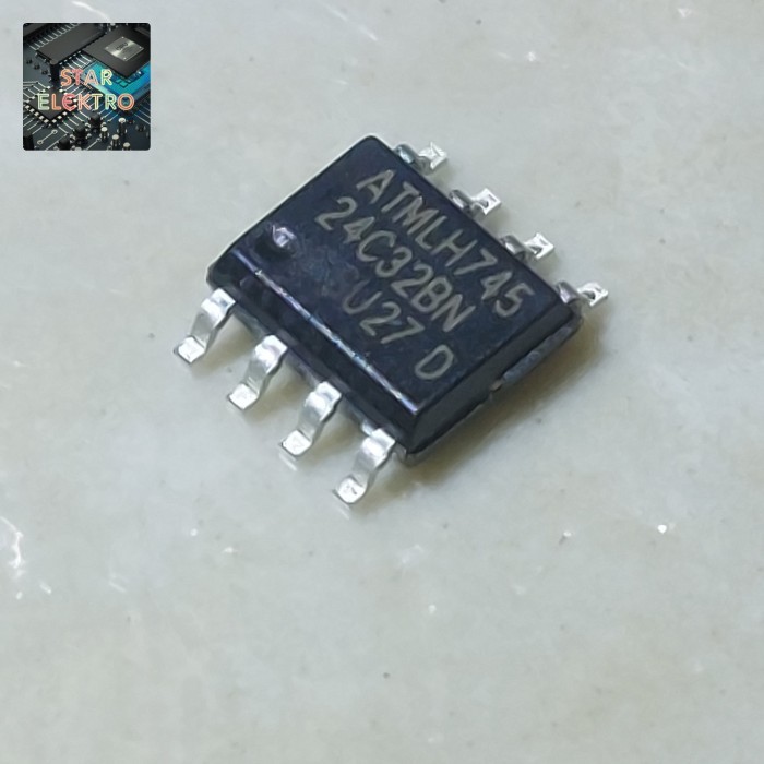 DnG27 24C32BN Sop-8 SMD 24C32 24C32AN 24C32N AT24C32 ATMEL IC 2-Wire Serial EEPROM 4K Byte 32kbit 40