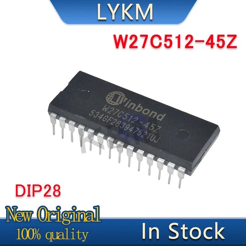 1-5/PCS New Original W27C512-45Z W27C512-45 DIP28 memorizer chip
