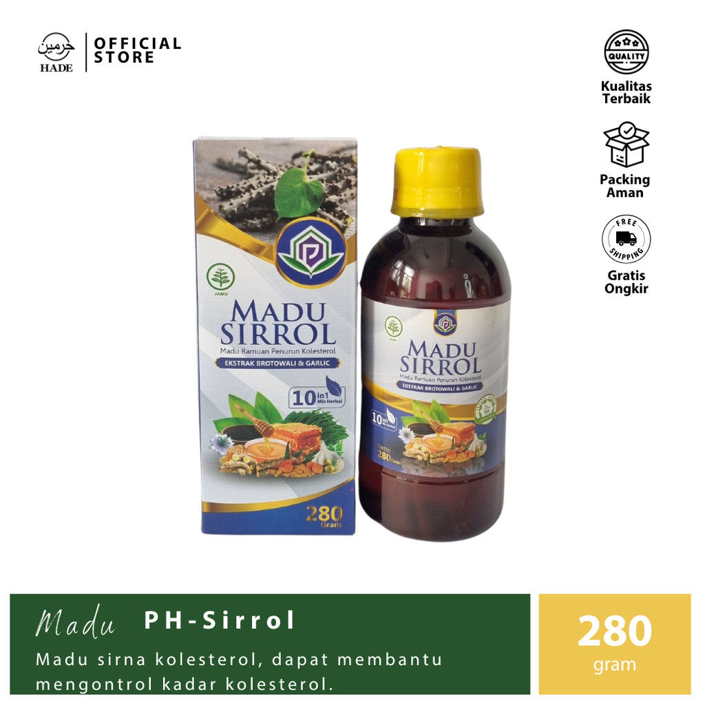 

PH - Madu Sirrol - Madu Bebas Kolesterol