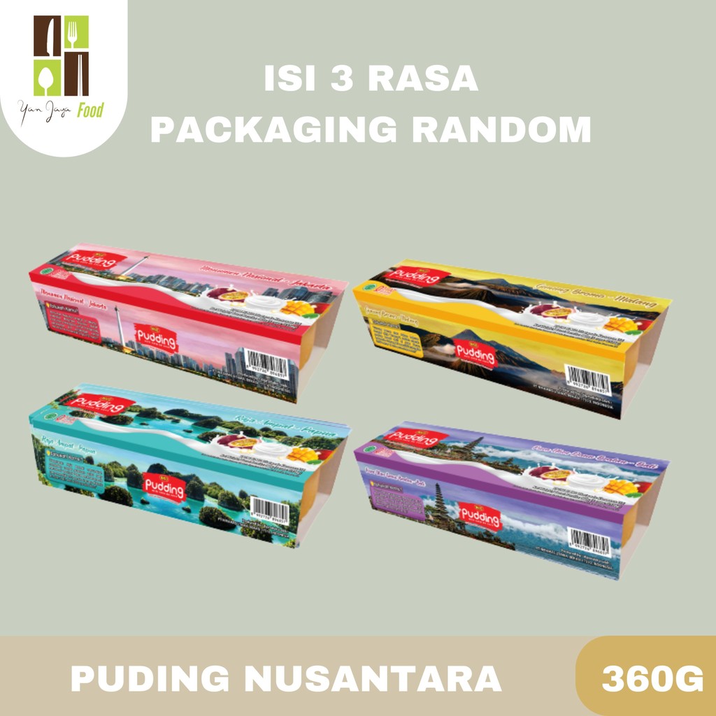 

Inaco Puding Nusantara / Puding Rasa Buah Isi 3 Cup x 120g