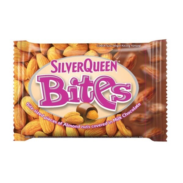 

SILVER QUEEN BITES ALMOND 30GR