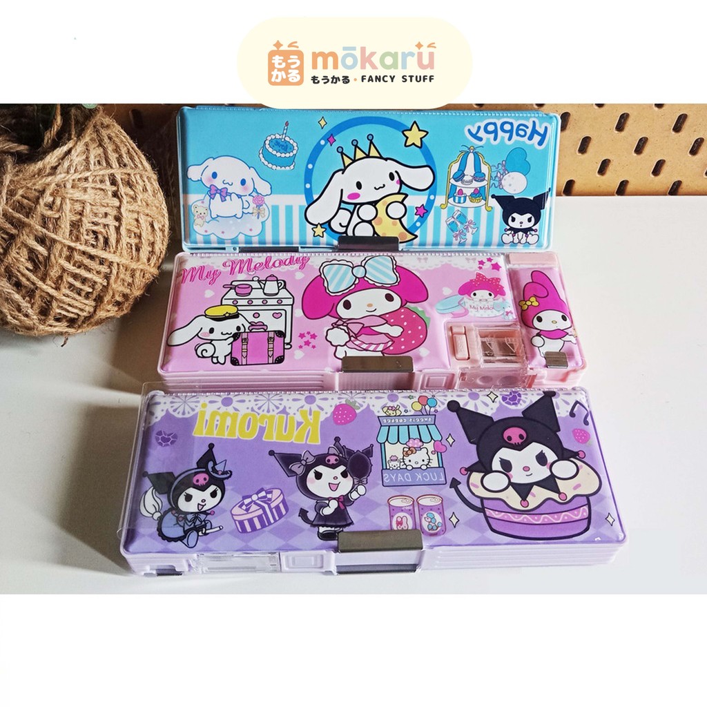 

Fancy Pencil Hard Case Kotak Magnet Sanrio Series 8200SLO-2 Tempat Pensil