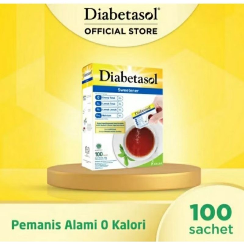 

DIABETASOL SWEETENER 100 Sachet