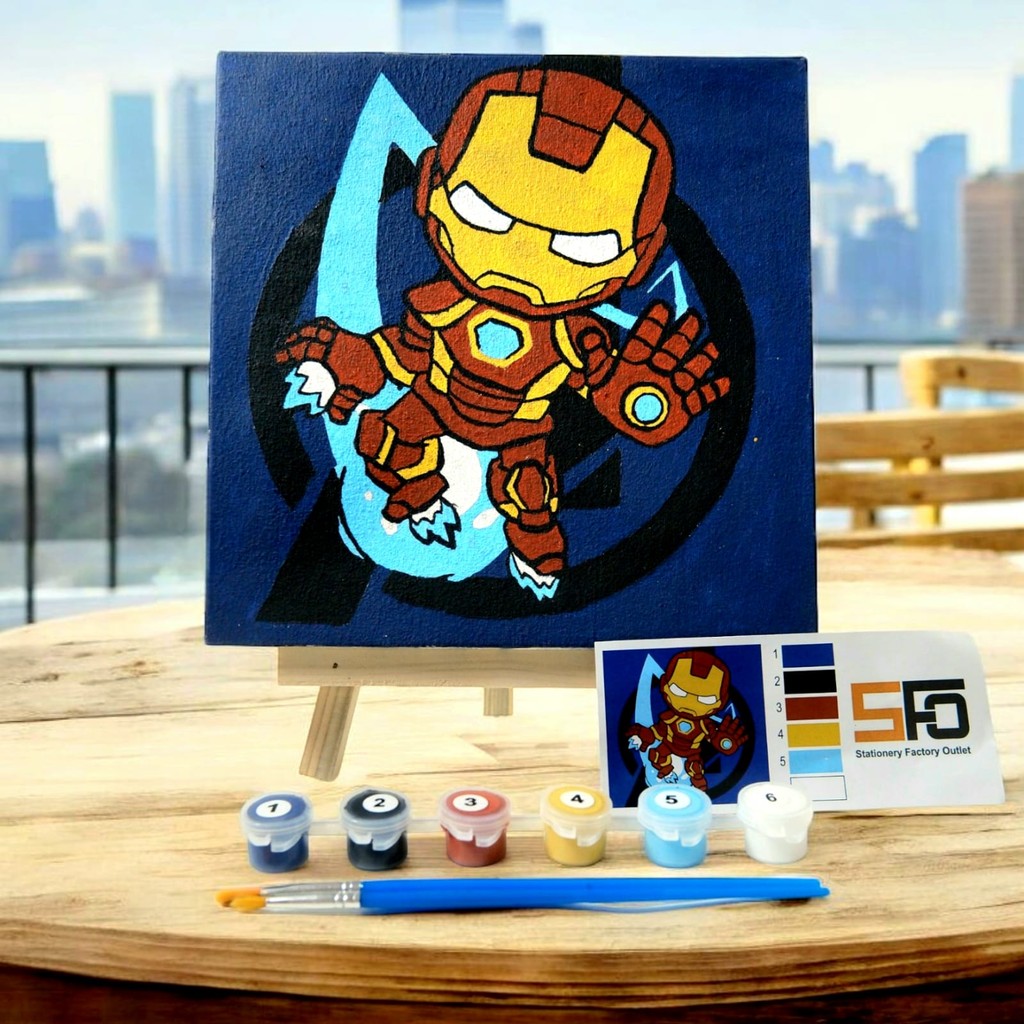 

SFO - DIY Paint By Numbers Kit 1 Set - Iron Man AH