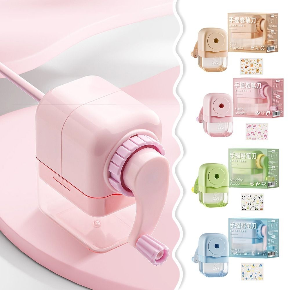 

Hand-cranked Capibara Pencil Sharpener Anti Sticking Lead Student Stationery Pencil Sharpener School Office Supplies