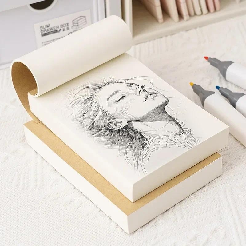 

500Page Blank Notebook for Students Sketching and Graffiti Thick, Tearable and Perfect for Office Supplies and Stationery Needs