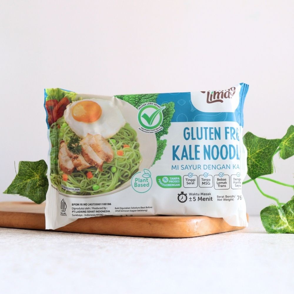 

VEGGIE NOODLE KALE gluten free instant noodle - LADANG LIMA