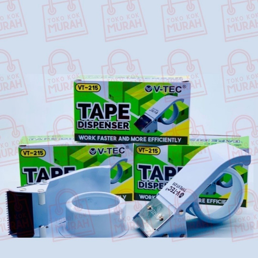 

V-Tec Dispenser Pemotong Lakban / Isolasi / Solasi OPP 48mm VT-215