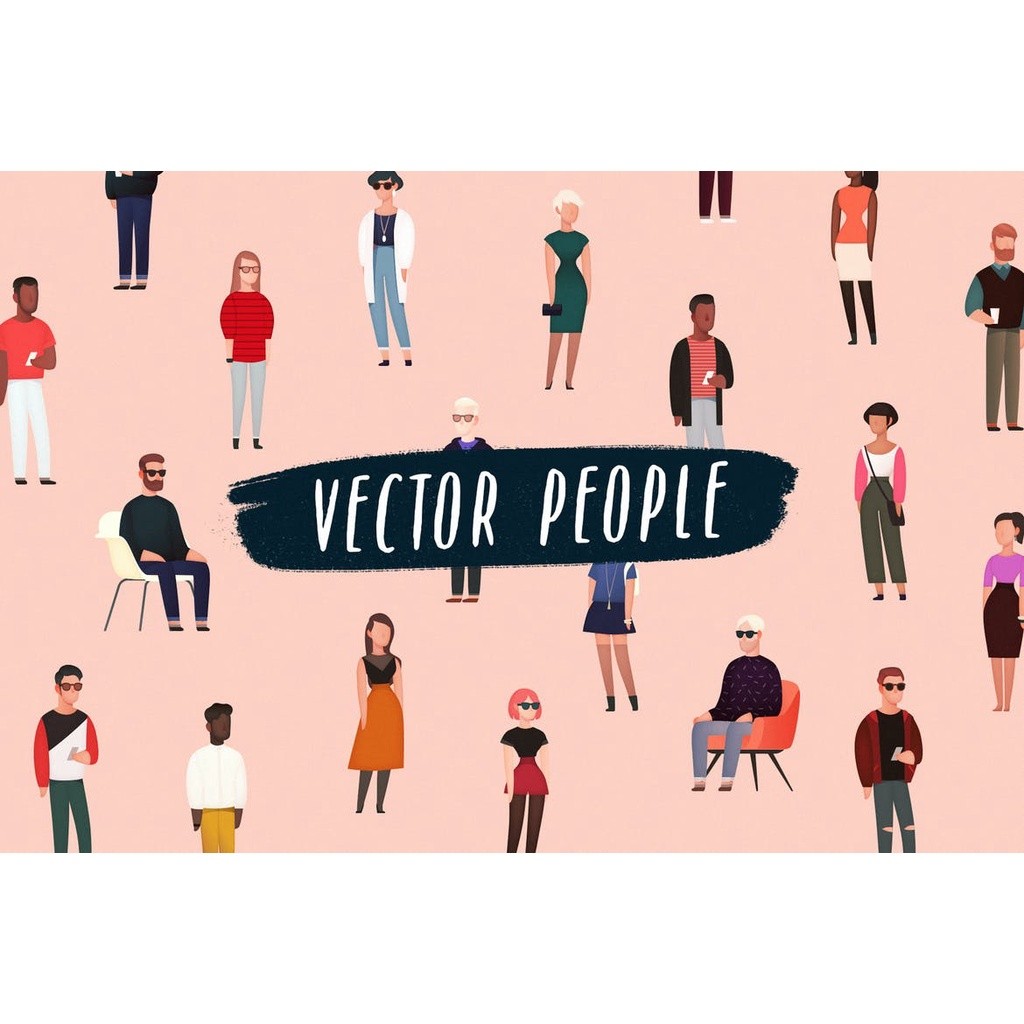 Vector People - Adobe Illustrator