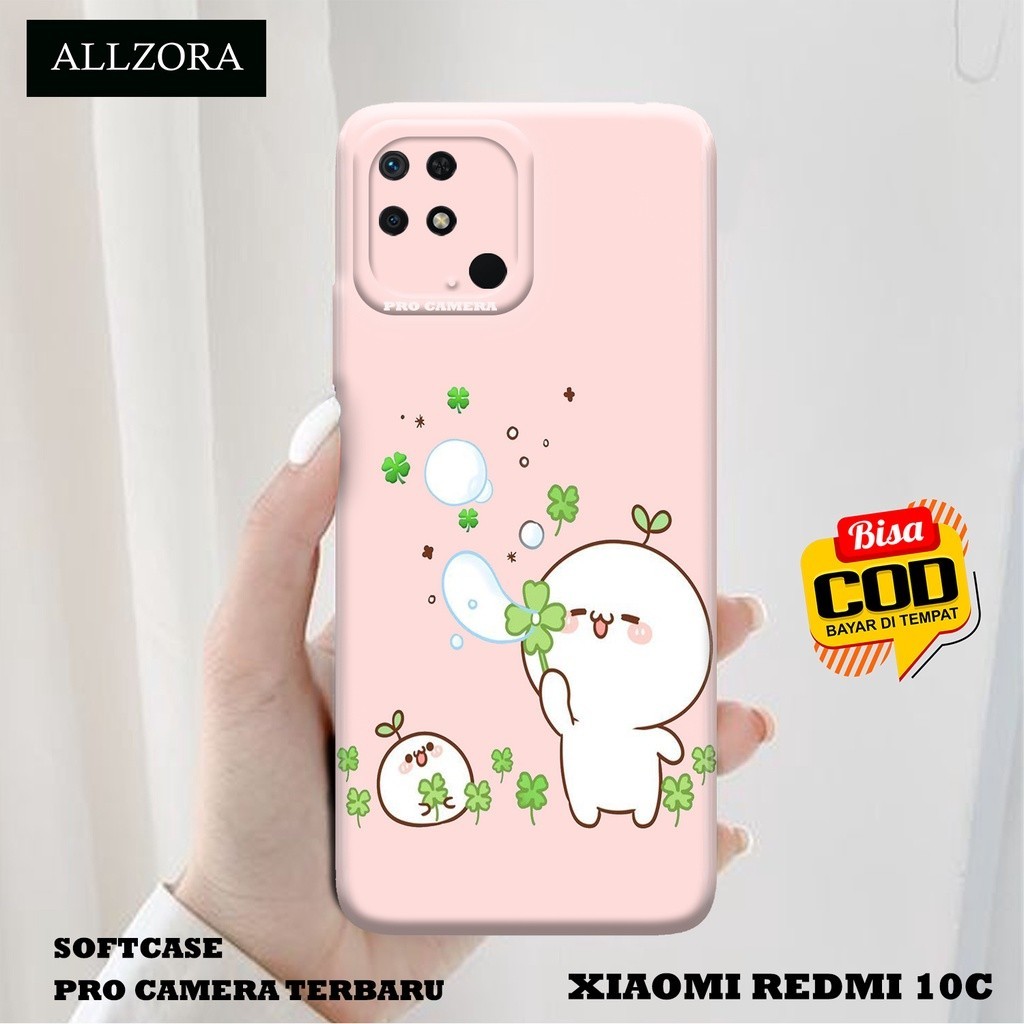 ALLZORA - Case Hp Xiaomi Redmi 10C - Fashion Case Kartun Cute - Softcase Xiaomi Redmi 10C Terbaru - 