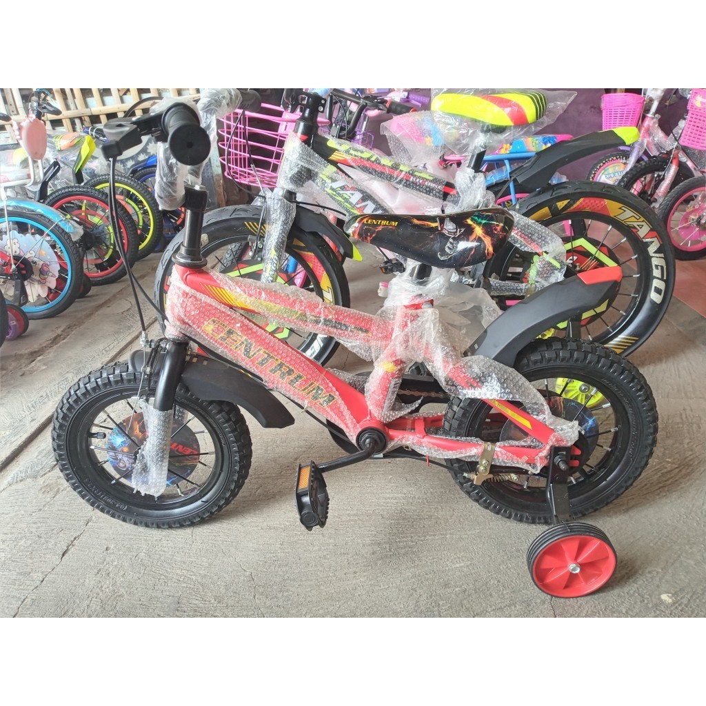 Sepeda Anak Laki-laki BMX 12" Centrum Warna Merah