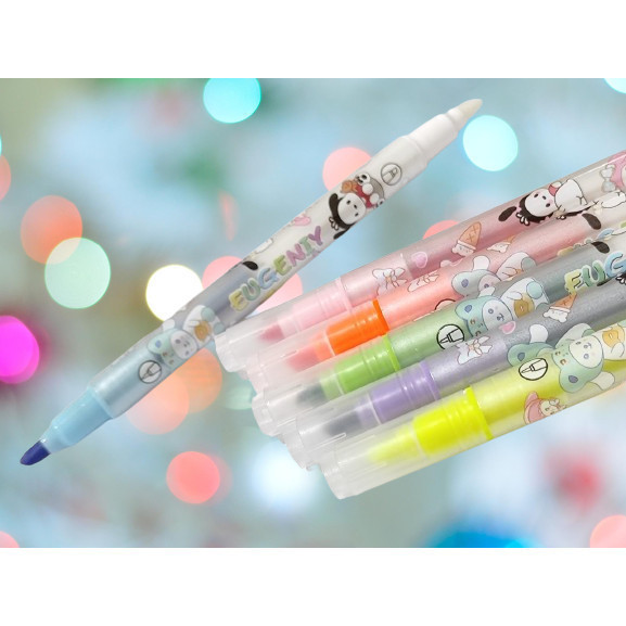 

Highlighter eraser set 6 pcs karakter sanrio highlighter bisa di hapus