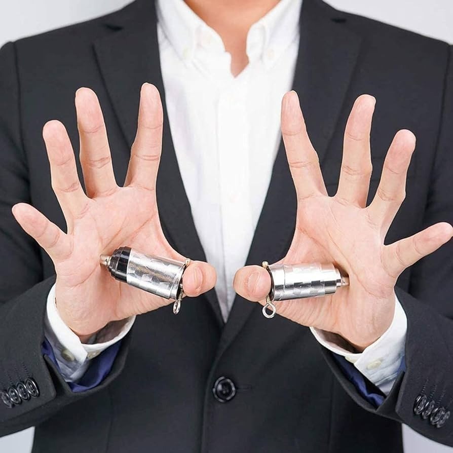 Tongkat Sulap Lipat Ajaib Bahan Metal Besi Mainan Magic Trick Stick Toy