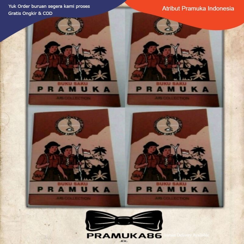 

Ready Buku Saku Pramuka Coklat Bijian Termurah