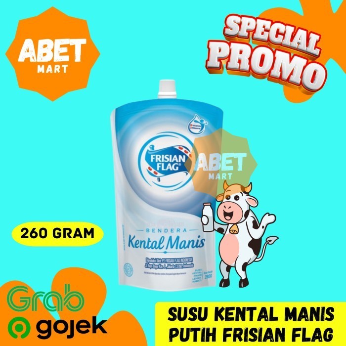 

Susu Kental Manis Frisian Flag Pouch 260Gr - Ekonomis Bendera SKM Gram