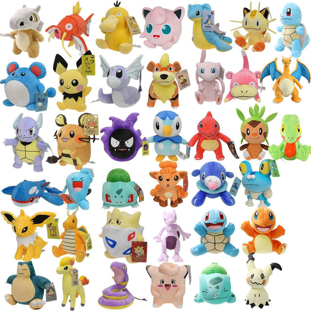 Pokemon Magikarp Psyduck Kyogre Jigglypuff Plush Toys Kawaii Stuff Doll Soft Cartoon Anime Peluche f