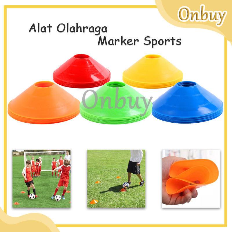 Alat Olahraga Marker Sports / Cone Mangkuk Untuk Latihan Olahraga Futsal Atau Bola / Cone Mangkuk Bola Kaki