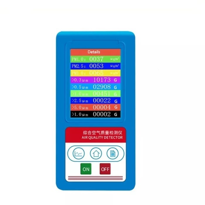 PM1.0 PM2.5 PM10 HCHO TVOC air monitor Gas Detector Formaldeyde