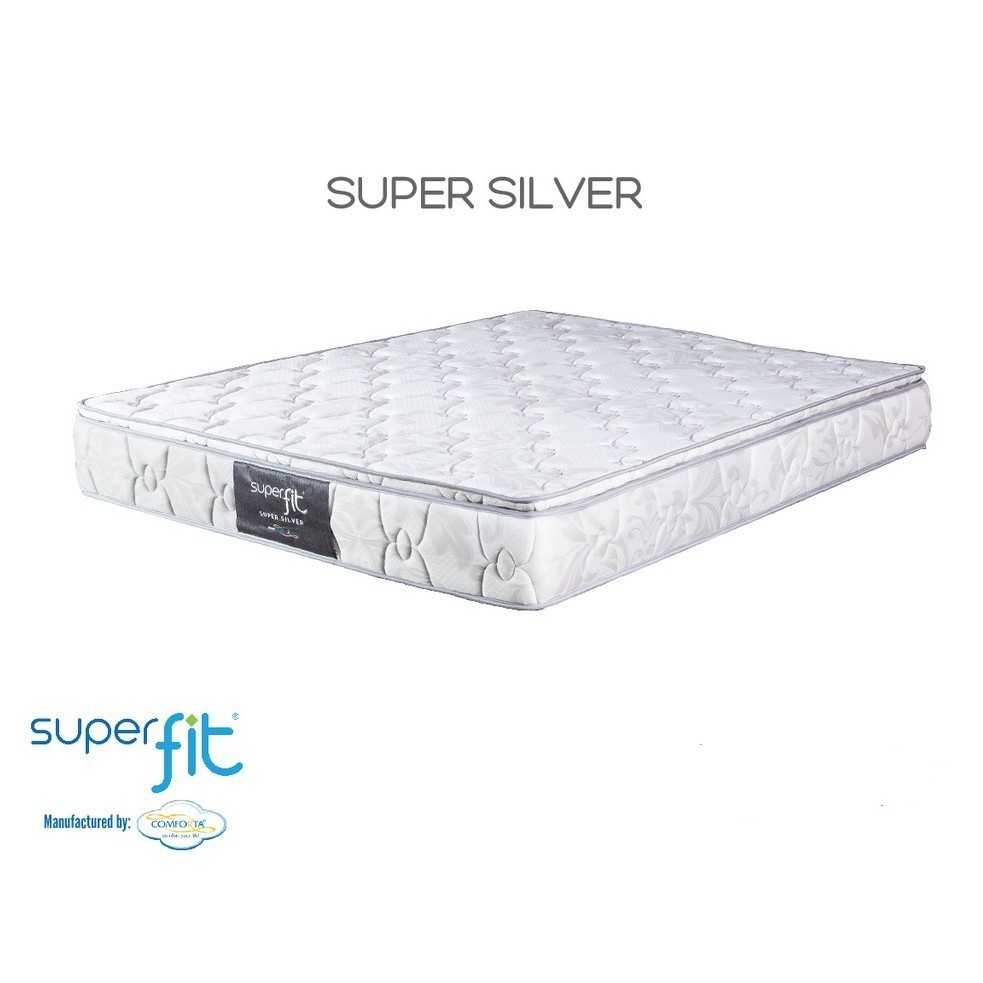 Comforta Super Fit Silver Putih Hanya Kasur Uk. 120x200
