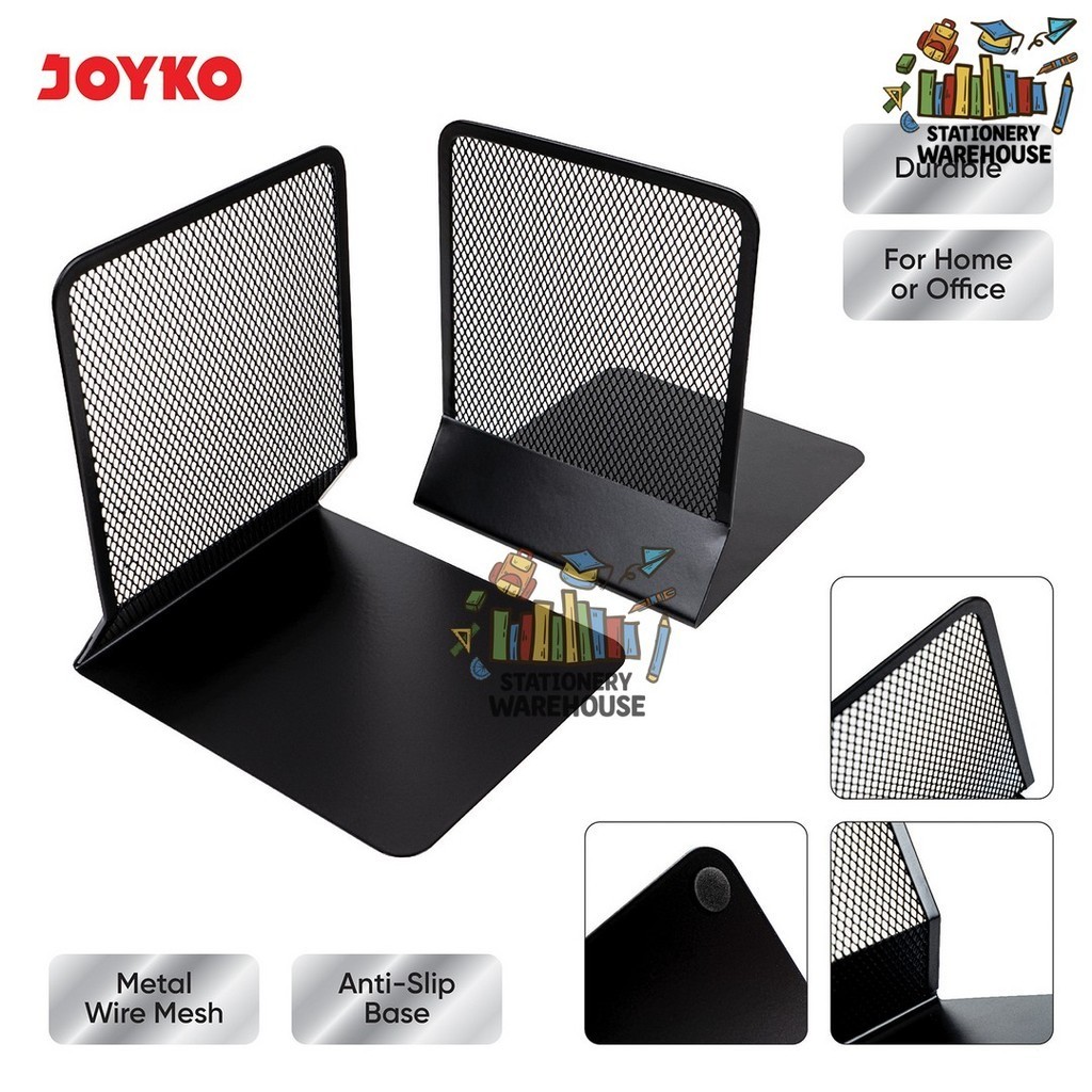 

Sandaran Penahan Pembatas Buku Book End Joyko BKE-690