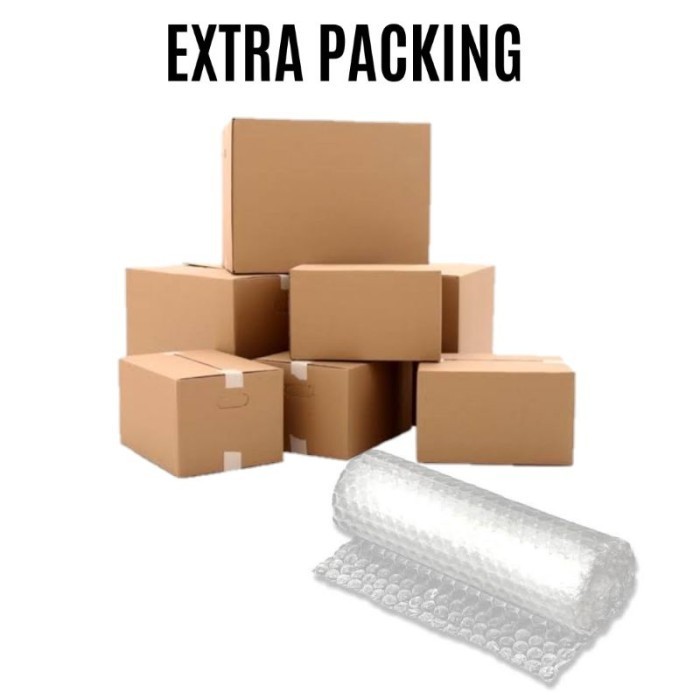 

TAMBAHAN PACKING DUS / BUBBLE AGAR MAKIN AMAN KIRIMAN PAKET