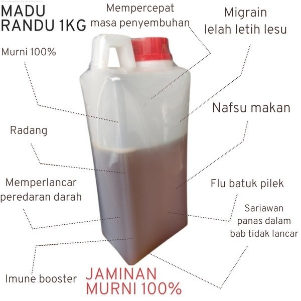 

Diskon!! madu randu murni